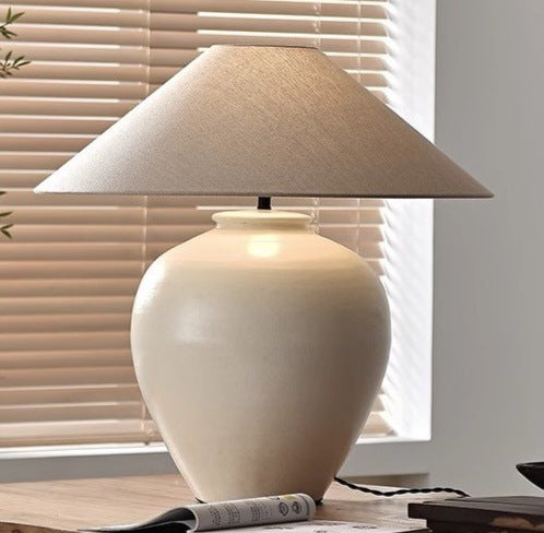 Pottery jar living room lamp bedroom bedside table hotel homestay decoration