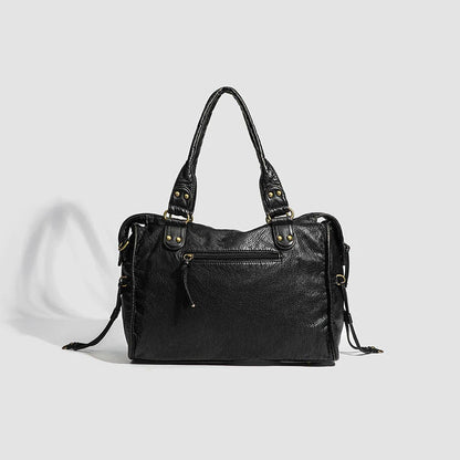 Sac Femme Grande Bandoulière Avec Fermeture Éclair | Tressé