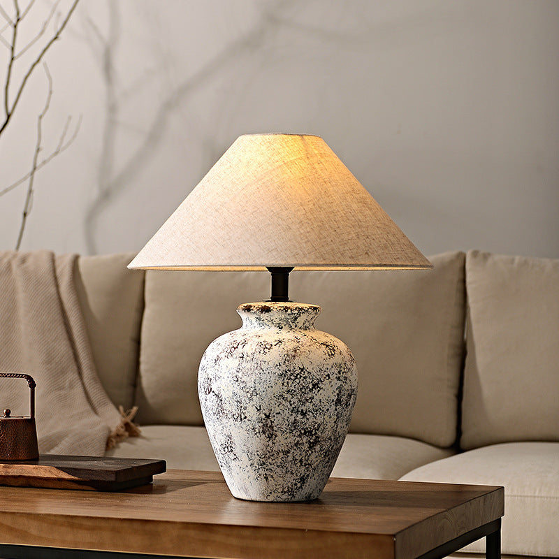 Pottery jar living room lamp bedroom bedside table hotel homestay decoration