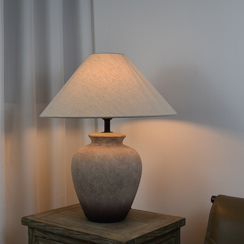 Pottery jar living room lamp bedroom bedside table hotel homestay decoration