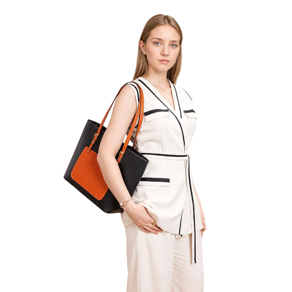 3PCS Purses for Women Tote Bag and Wallet Set Shoulder Satchel Handbags